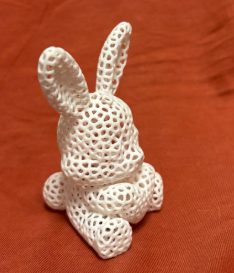 Lapin coeur - voronoï