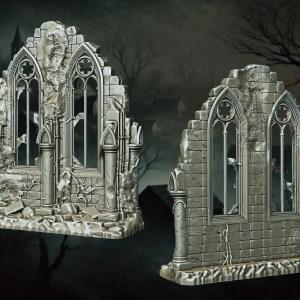 Fenêtres Gothiques Ruinées – The Cursed Ruins