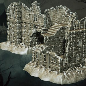 Façade et Nef en Ruine – The Cursed Ruins