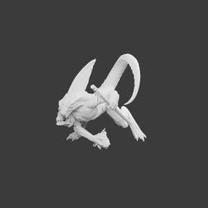 Homme Lézard Combattant #4 – Figurine Héroïc Fantasy pour Tabletop