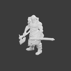 Guerrier Maléfique #1 – Figurine Armée du Mal pour Tabletop