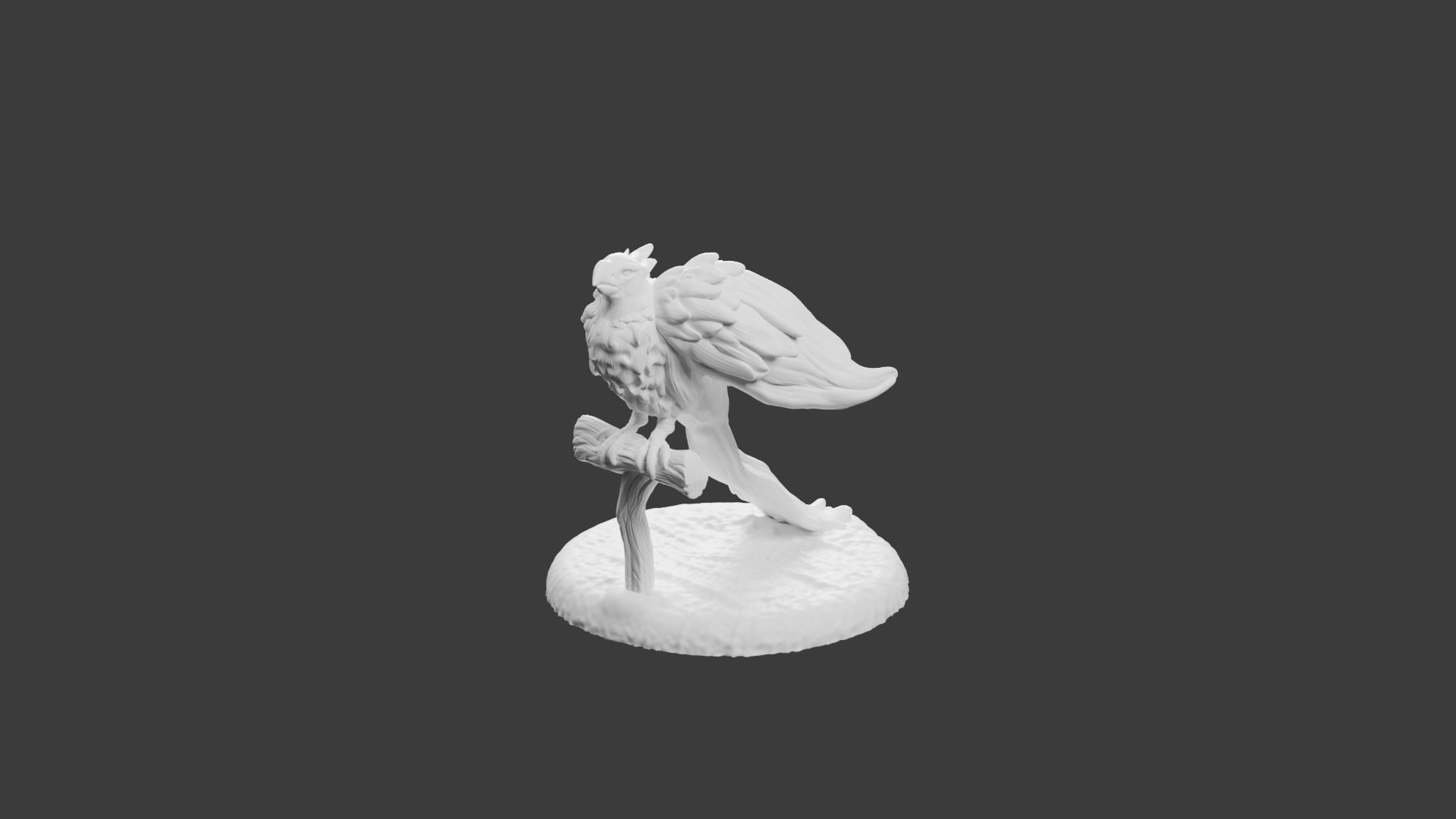 Phénix – En Action – Figurine Animale pour Tabletop