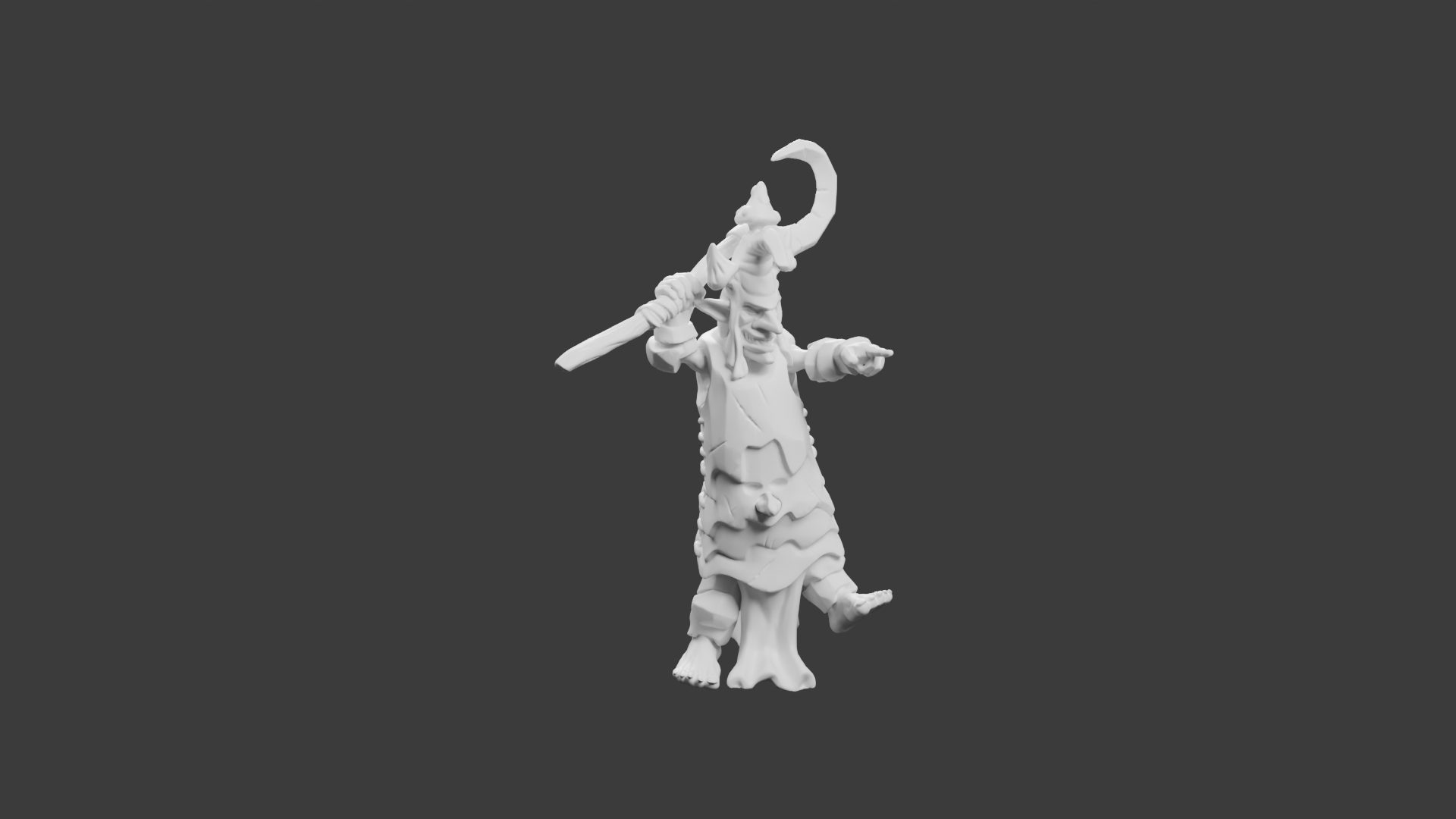 Prêtre Goblin – Figurine Héroïc Fantasy pour Tabletop – Image 2