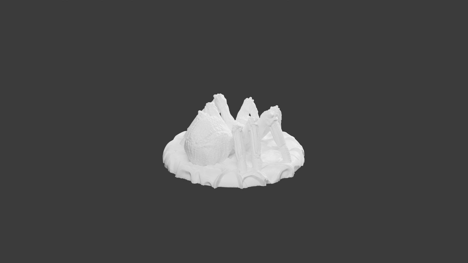 Araignée – Pose Détendue – Figurine Animale pour Tabletop