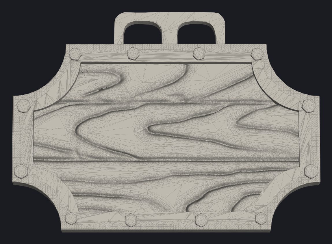 Enseigne en Bois V1 – City of Tarok